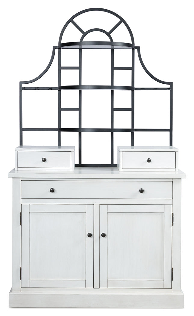 Greddinton White Baker's Rack (Online Special Price) - Ornate Home
