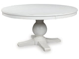 Greddinton White Dining Table (Online Special Price) - Ornate Home