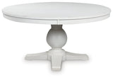 Greddinton White Dining Table (Online Special Price) - Ornate Home