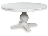 Greddinton White Dining Table - Ornate Home