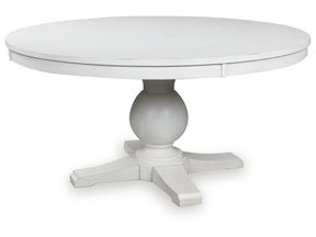 Greddinton White Dining Table - Ornate Home