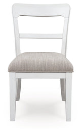 Greddinton White Dining Table and 6 Chairs (Online Special Price) - Ornate Home