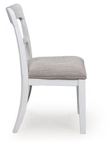 Greddinton White Dining Table and 6 Chairs (Online Special Price) - Ornate Home