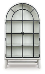 Greddinton White Display Cabinet (Online Special Price) - Ornate Home