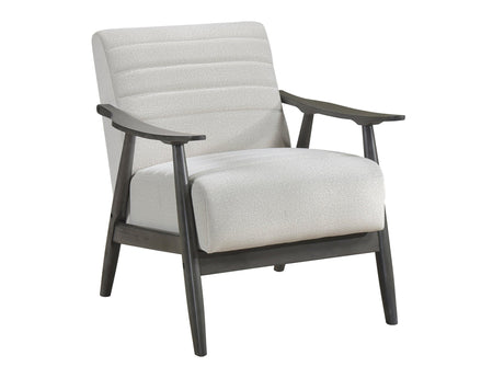 Greeley Pearl Velvet Accent Chair - Ornate Home