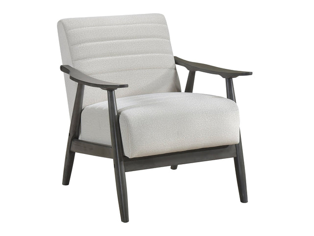 Greeley Pearl Velvet Accent Chair - Ornate Home