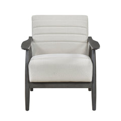 Greeley Pearl Velvet Accent Chair - Ornate Home
