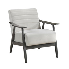 Greeley Pearl Velvet Accent Chair - Ornate Home