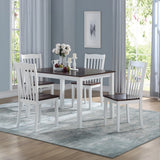 Green Leigh White Side Chair (Set of 2) - Ornate Home