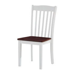 Green Leigh White Side Chair (Set of 2) - Ornate Home