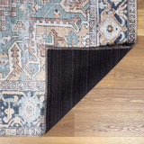 Green Nisa Tumble Dry Washable Rug - Ornate Home