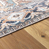 Green Nisa Tumble Dry Washable Rug - Ornate Home
