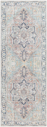 Green Nisa Vintage Washable Area Rug - Ornate Home