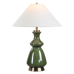 Green Thumb Green Table Lamp - Ornate Home