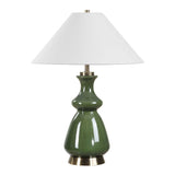 Green Thumb Green Table Lamp - Ornate Home