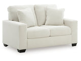 Greenbriar Ivory Loveseat (Online Special Price) - Ornate Home