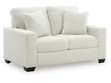 Greenbriar Ivory Loveseat - Ornate Home