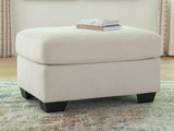 Greenbriar Ivory Ottoman (Online Special Price) - Ornate Home