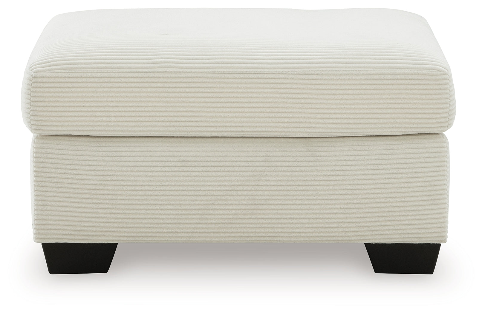 Greenbriar Ivory Ottoman - Ornate Home