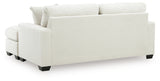 Greenbriar Ivory Sofa Chaise - Ornate Home