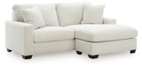 Greenbriar Ivory Sofa Chaise and Loveseat (Online Special Price) - Ornate Home