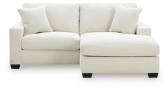 Greenbriar Ivory Sofa Chaise and Loveseat - Ornate Home