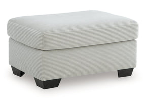 Greenbriar Smoke Ottoman - Ornate Home