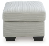 Greenbriar Smoke Ottoman - Ornate Home
