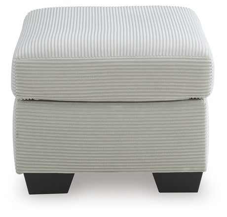 Greenbriar Smoke Ottoman - Ornate Home