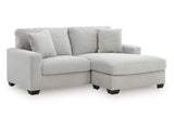 Greenbriar Smoke Sofa Chaise - Ornate Home