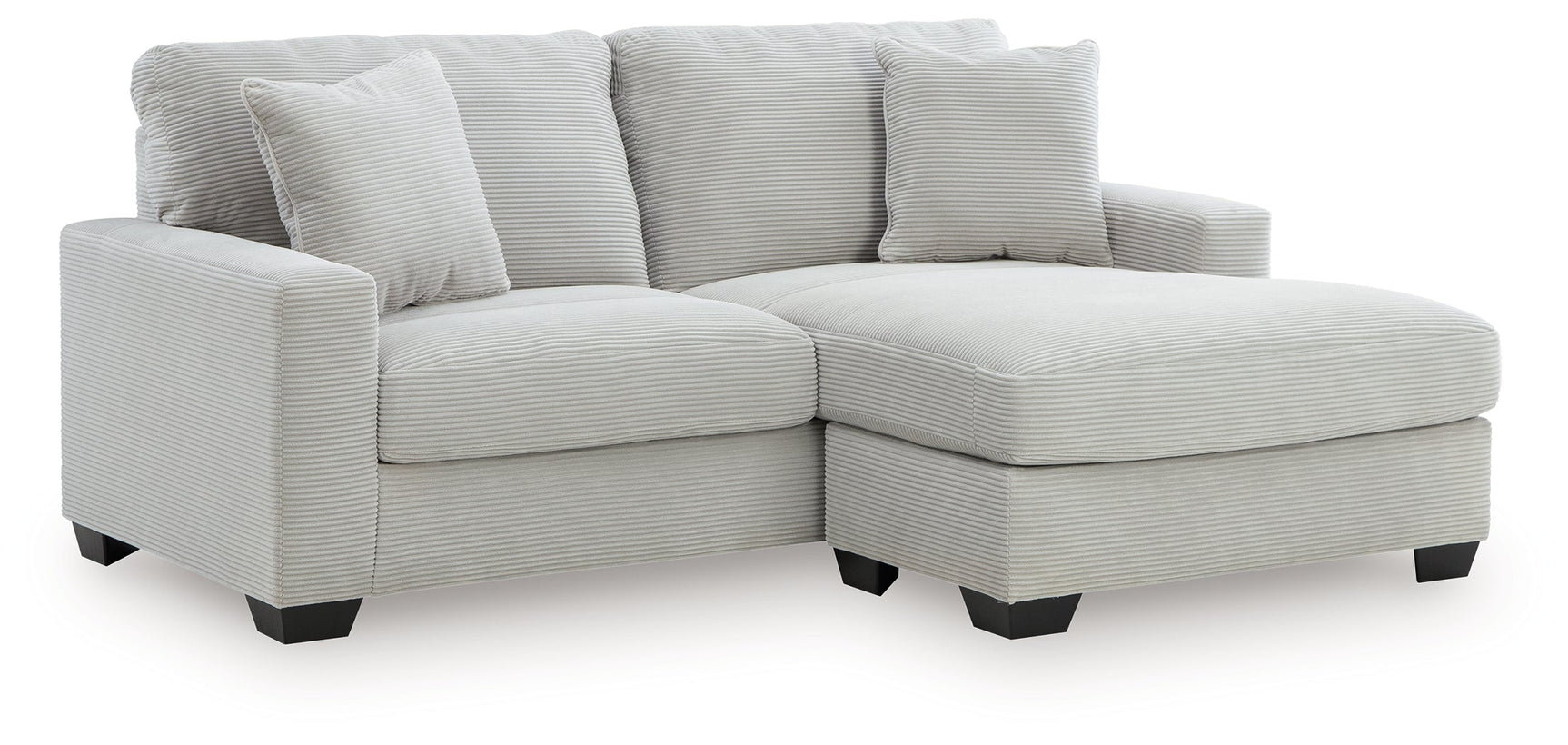 Greenbriar Smoke Sofa Chaise and Loveseat (Online Special Price) - Ornate Home