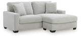 Greenbriar Smoke Sofa Chaise and Loveseat - Ornate Home