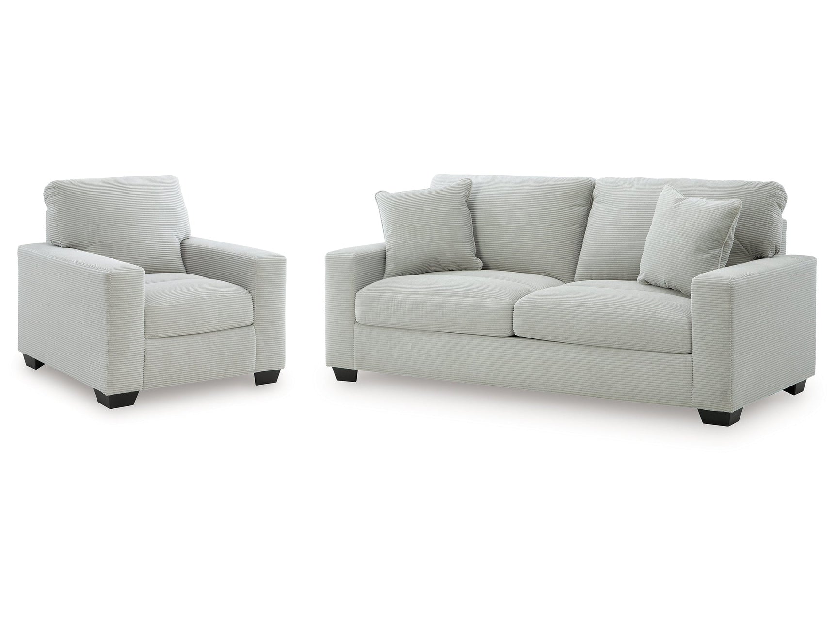 Greenbriar Smoke Sofa and Chair (Online Special Price) - Ornate Home