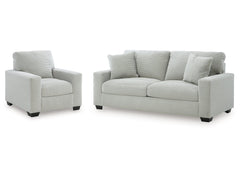 Greenbriar Smoke Sofa and Chair - Ornate Home