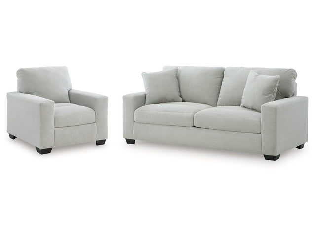 Greenbriar Smoke Sofa and Chair - Ornate Home