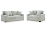 Greenbriar Smoke Sofa and Loveseat (Online Special Price) - Ornate Home