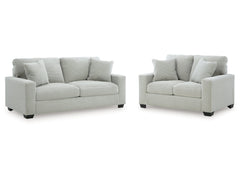 Greenbriar Smoke Sofa and Loveseat - Ornate Home