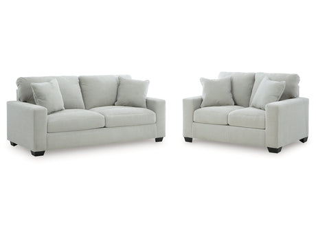 Greenbriar Smoke Sofa and Loveseat - Ornate Home