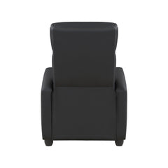 Greenfield Black Reclining Chair - Ornate Home