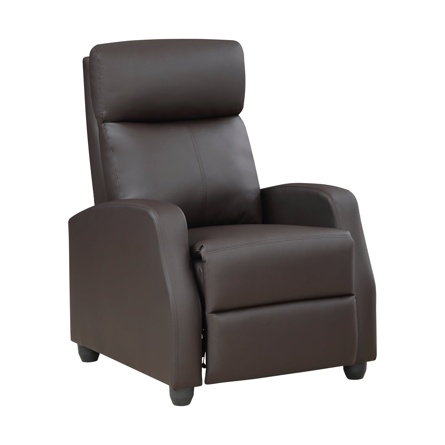 Greenfield Brown Reclining Chair - Ornate Home