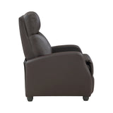 Greenfield Brown Reclining Chair - Ornate Home