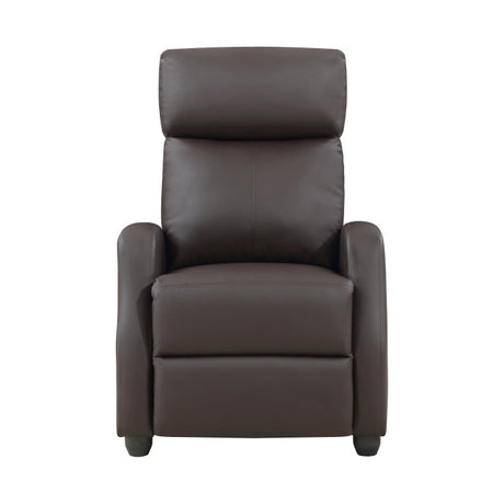 Greenfield Brown Reclining Chair - Ornate Home