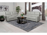 Greenfield Ivory 2-piece Power Reclining Sofa Set - Ornate Home