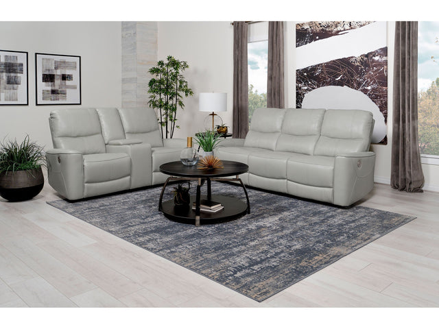 Greenfield Ivory 2-piece Power Reclining Sofa Set - Ornate Home