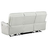 Greenfield Ivory 3-piece Power Reclining Sofa Set - Ornate Home