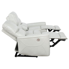 Greenfield Ivory 3-piece Power Reclining Sofa Set - Ornate Home