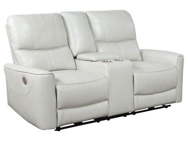 Greenfield Ivory Power Reclining Loveseat - Ornate Home