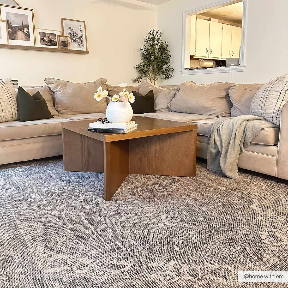 Greenpoint Dusty Blue Washable Rug - Ornate Home