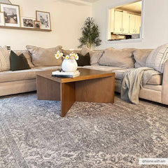 Greenpoint Dusty Blue Washable Rug - Ornate Home