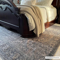 Greenpoint Dusty Blue Washable Rug - Ornate Home